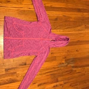 girls “90 Degree” hooded Sweater,